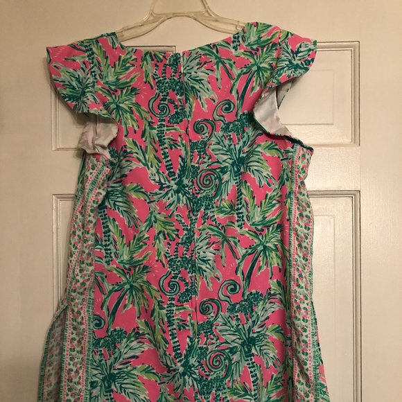 Lilly Pulitzer Adda Romper Prosecco Pink Hangin Around 10 - Picture 3 of 4
